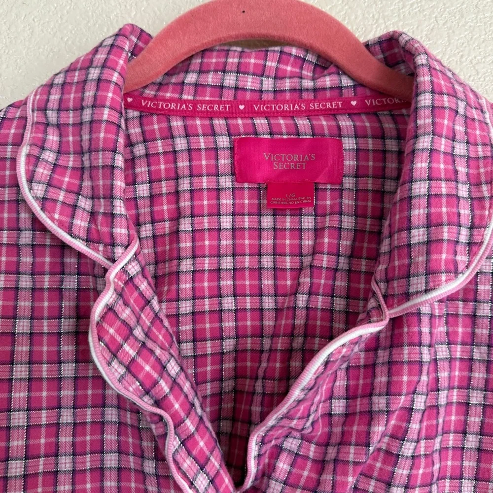 Victoria's Secret‎ Pink Plaid Sleepwear Dress Bow